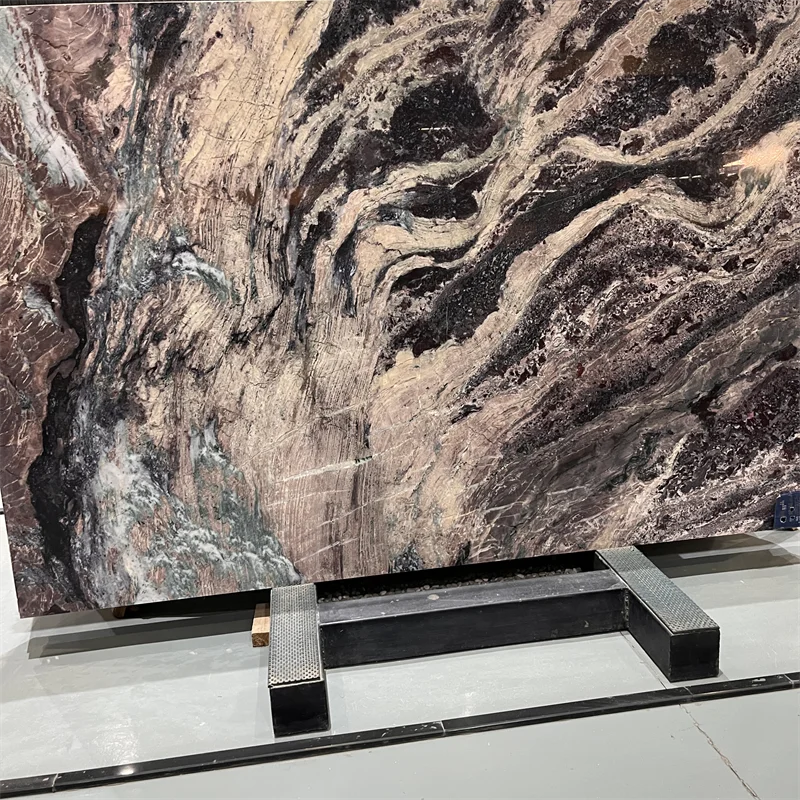 Розкішна естетична кварцитна плита крейп-миrtle для оздоблення фонових стін у приміщеннях