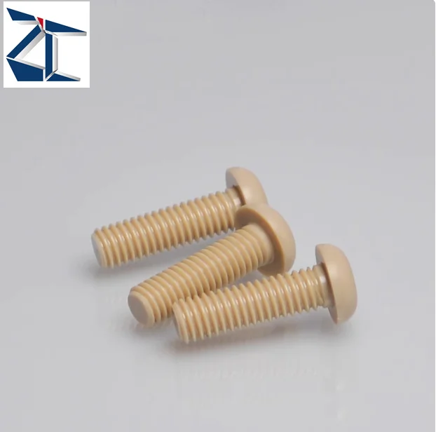 product fast supplier m2 m3 m7 m16 nylon peek pan head plastic screws bolts at best price244-56