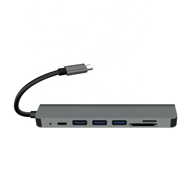 
 Док-станция usb 3,0/SD/TF/HD MI/PD, многофункциональная док-станция с поддержкой быстрой зарядки, type-c, умная док-станция для мобильных телефонов, планшетов, ноутбуков  Usb3.0/SD/TF/HD MI/PD Быстрая зарядка многофункциональная док-станция type-c умная