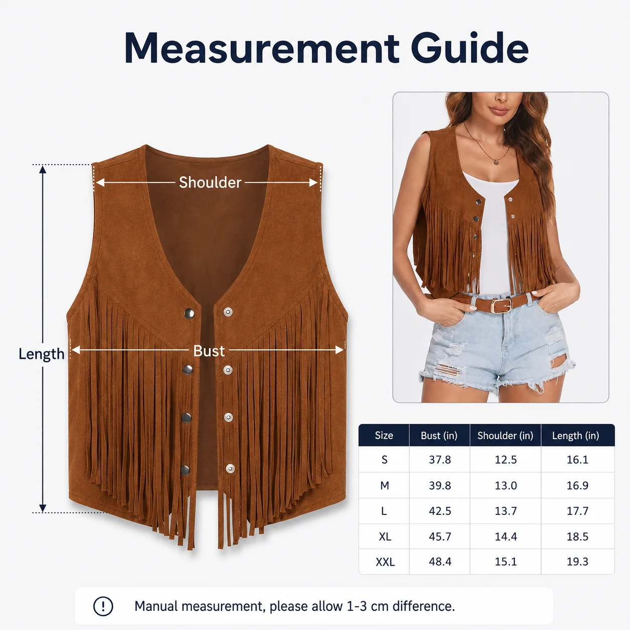 2024 Custom Women's Suede Fringe Trim Sleeveless Short Tank Top Casual Stand Collar Quick Dry Eco-Friendly Sports Vest