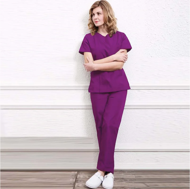 Custom Female And Male Nurse Lab Coat White Medical Wear Nurses Uniforms Designs For Hospital