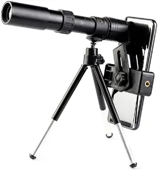 4k 10-300x40mm Super Telephoto Zoom Monocular Telescope With Tripod & Clip Mobile Phone Accessories