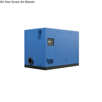 Stable Reliability Oil Free Screw Air Blower Industrial Blower Machine High Pressure Air Blower