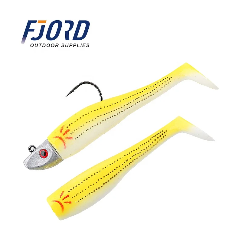 FJORD OEM 42g 127mm 3D Printing Color Soft Lure 42g Jig Head Bass Fishing Lures Soft Lead Head Lure FJORD OEM 42g 127mm 3D Printing Color Soft Lure 42g Jig Head Bass Fishing Lures Soft Lead Head Lure