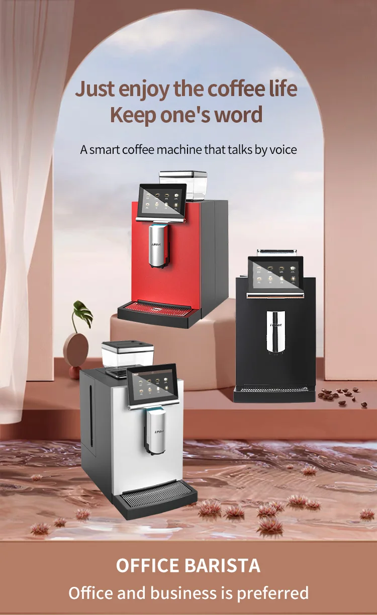 New Arrival Q2 Pro With Big Coffee Bean Tank Fully Automatic Bean To Cup Coffee Machine Grinding System details