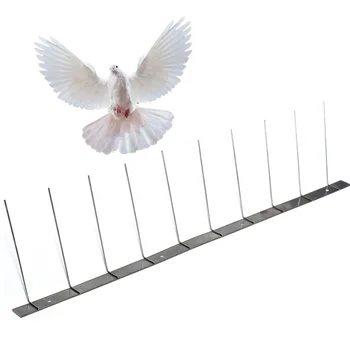 GKSS-2: Anti Roosting Bird Pigeon Spikes Bird Spikes Stainless Steel Thorn for Pigeon Control