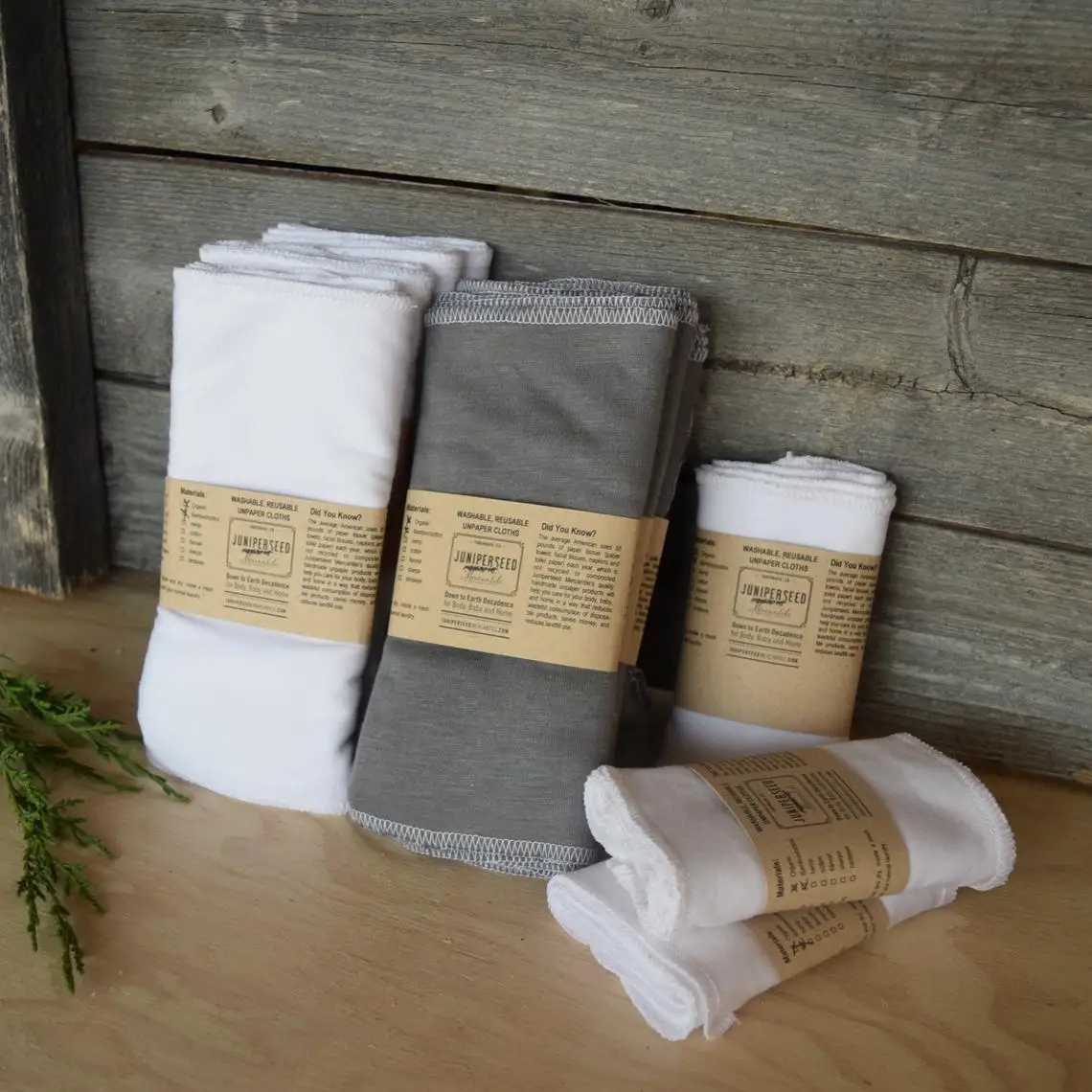 Custom Private Label 100%Natural Biodegradable Hemp Cotton Unpaper Towel Washable Bamboo Fibre Reusable Organic Kitchen Wipes