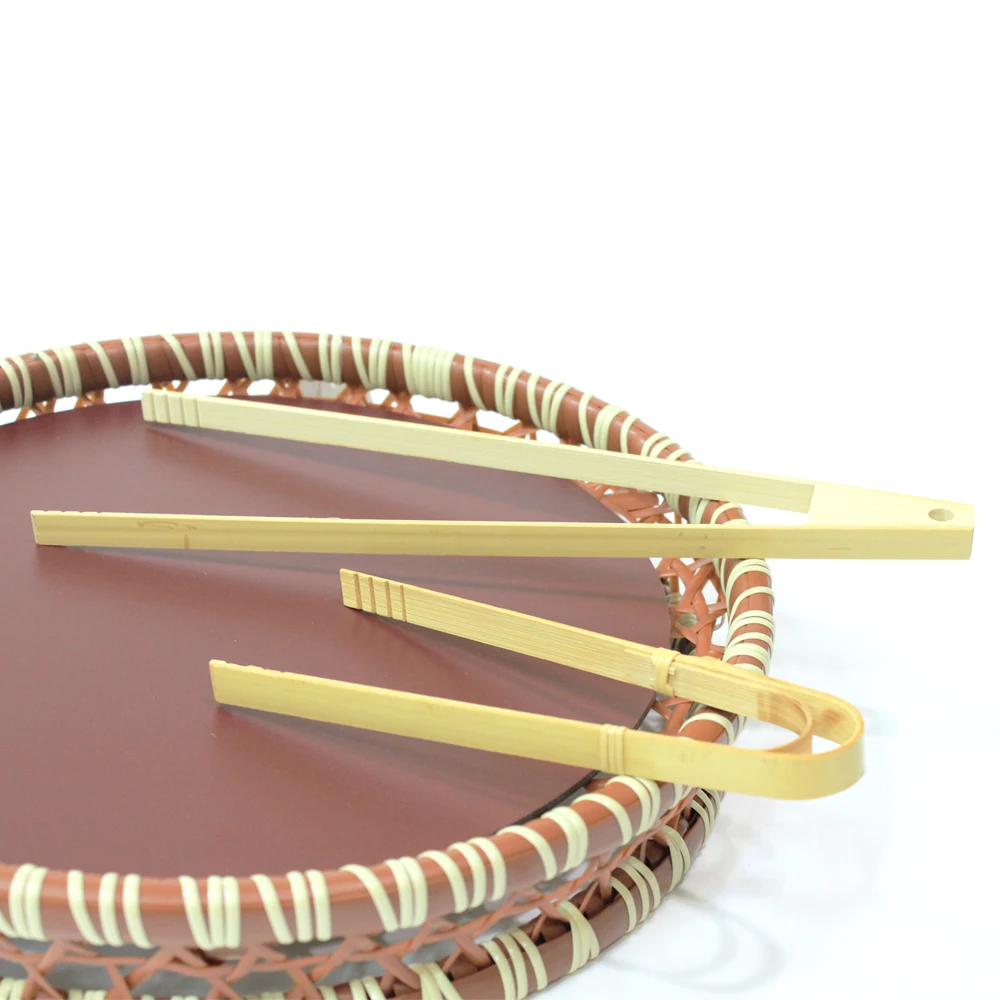 Made in Japan Tongs Natural Bamboo Kitchen Utensils Product 2024 Utensil Serving Wooden Bamboo Kitchenware Kitchen Mini Tong