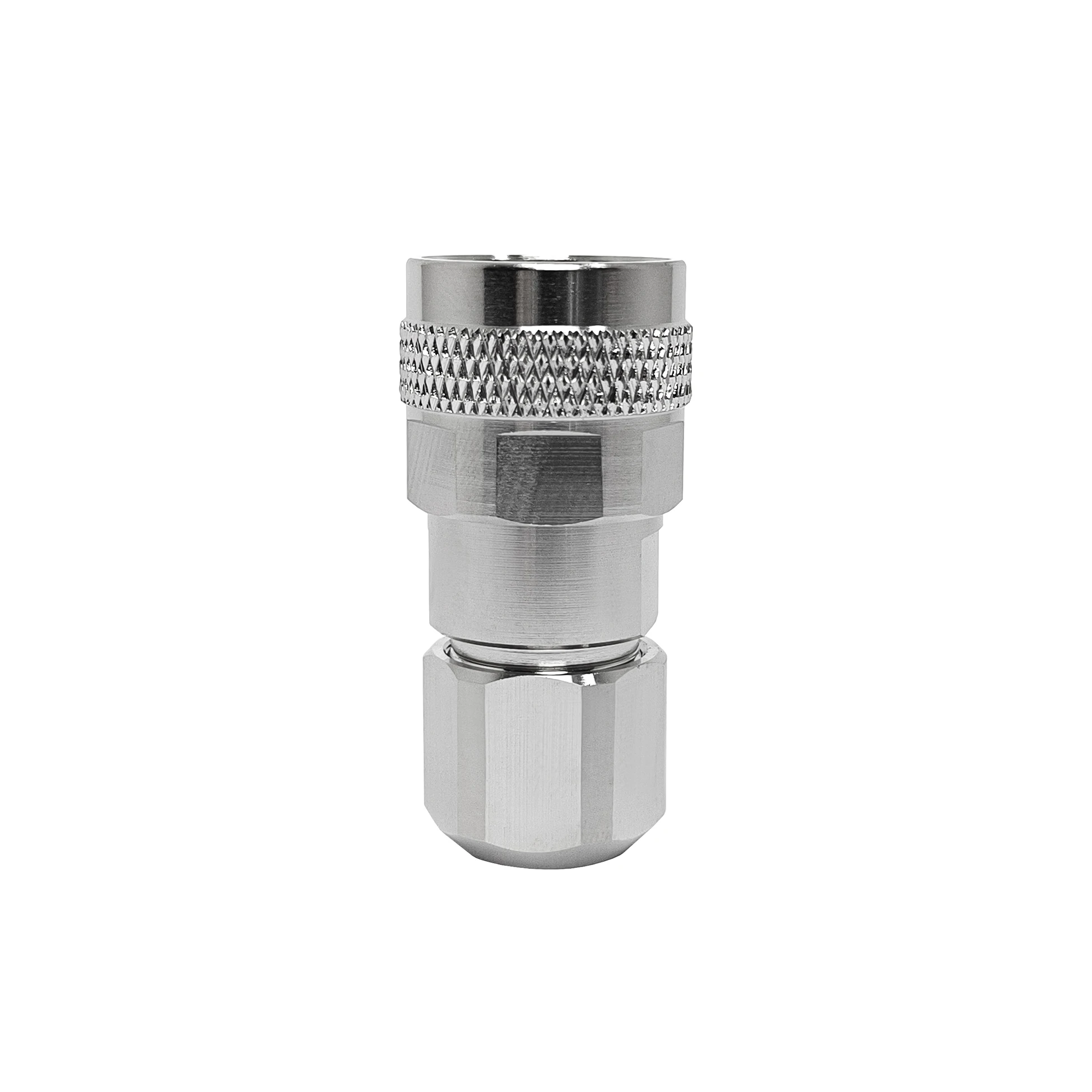 N-Stecker (männlich) mit Klemmvorrichtung für RG8-Koaxialkabel, HF-Steckverbinder mit Befestigungsklammer