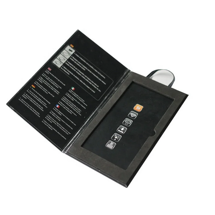High Quality Custom Design Packaging for Tempered Glass Screen Protector