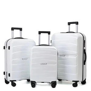Maletas De Viaje Set Designer Luggage High Quality Fashionable PP Travel Bag Luggage Sets  Valises 3 Set Suitcase 20/24/28inch