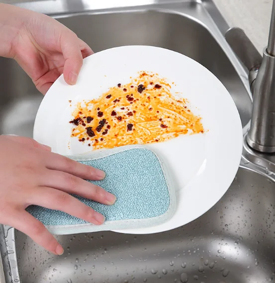 microfiber new kitchen microfiber sponge kitchen cleaning dish