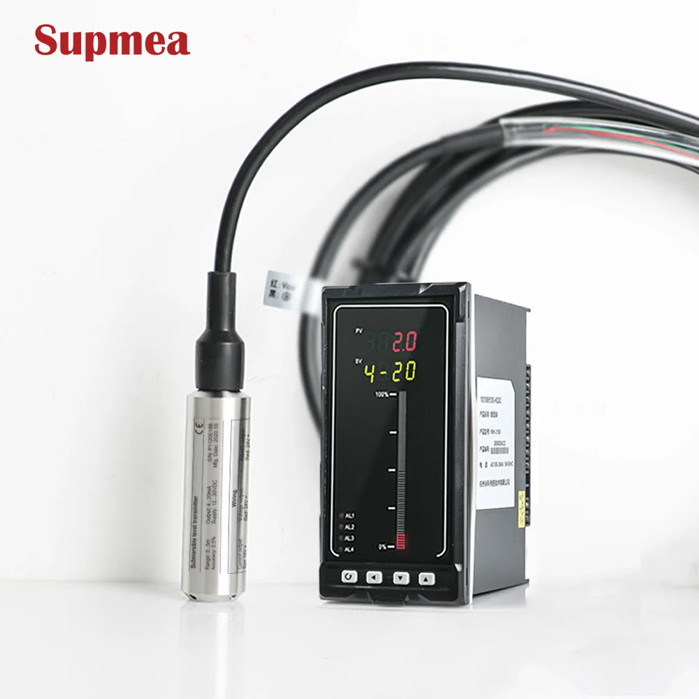Capacitive Pressure Submersible Level Electrode Sensing Long Water Water Level Logger