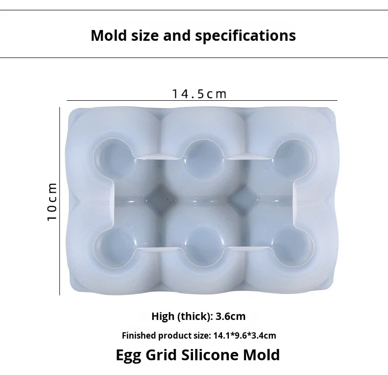 Dripping Glue Mold Creative Egg Tray Egg Storage Item Silicone Mold, Handmade to Create Egg Storage Tray supplier