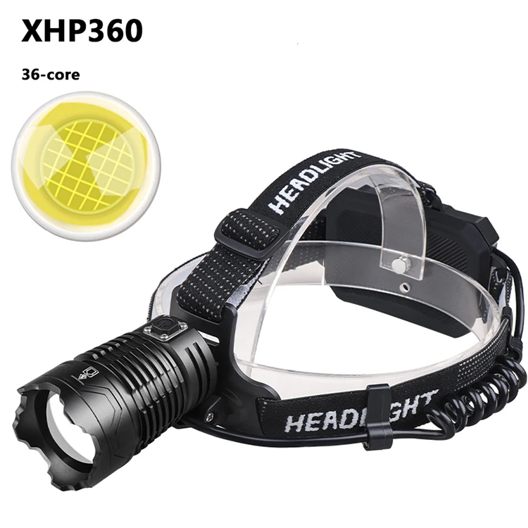 Lampe de poche - Lampe de poche militaire rechargeable - Lampe frontale militaire
