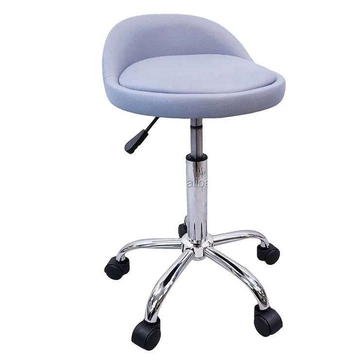 gas lift stool with backrest