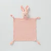 Copertina comfort rosa chiaro con coniglietto