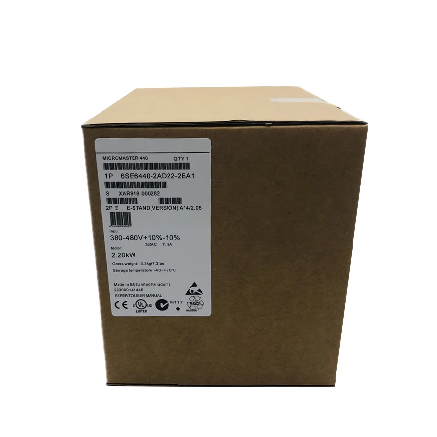 product new original 6se6440 2ad22 2ba1 6se64402ad222ba1 inverter stock in warehouse plc-1