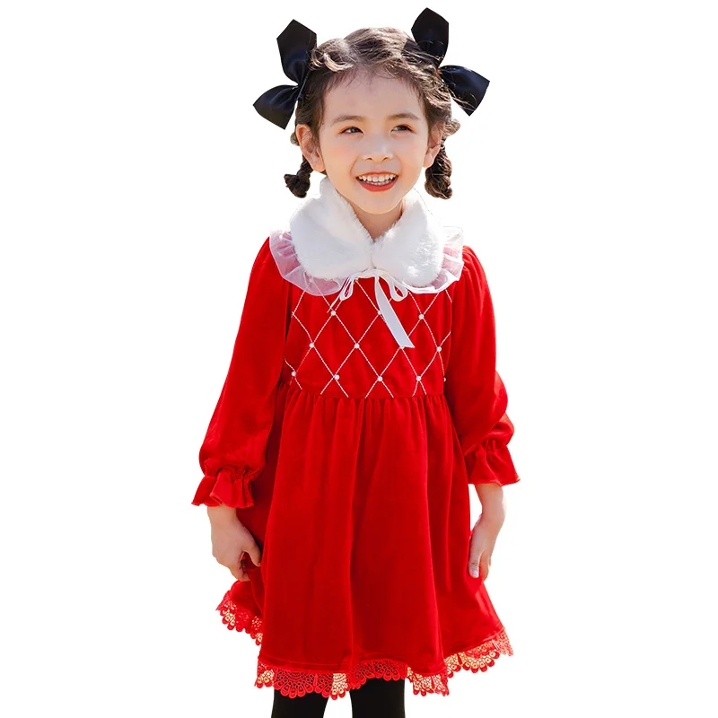 red frocks for girls