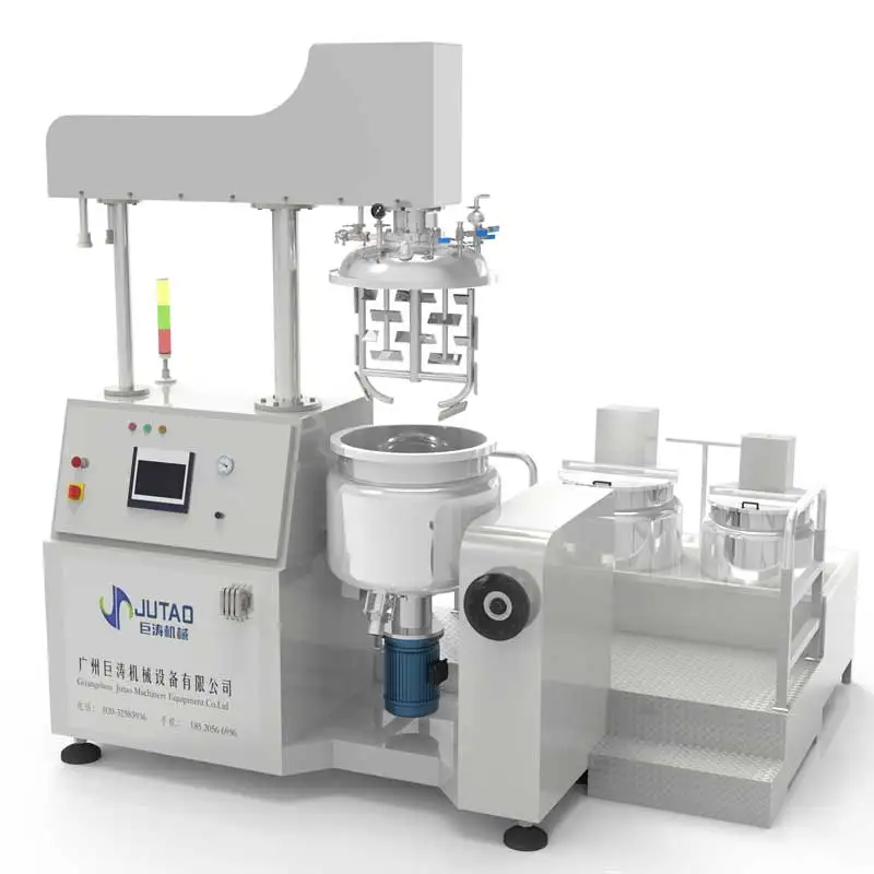 ointment vacuum mixer making machine with frequency converter for speed control