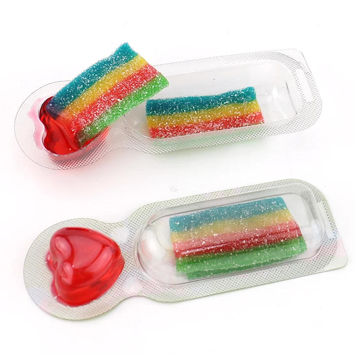 gummy with jam