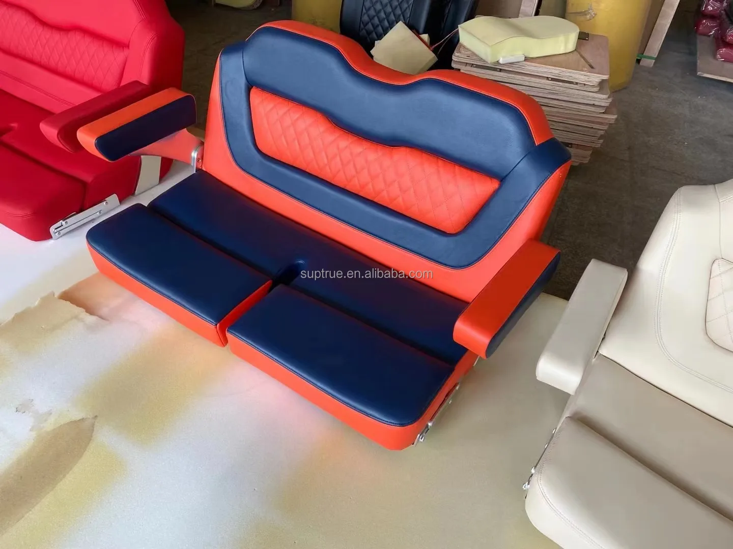 Marine Yacht Boat Lounge Marine Accessories Two Person Furniture Bench Seats 2 Seater Sofas For