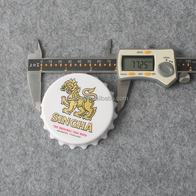 Горячая Распродажа 2021 пластиковая крышка магнитный Открыватель для бутылок на холодильник с