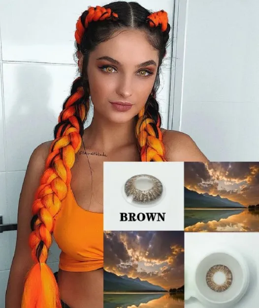 Лидер продаж натуральные контактные линзы 3 тона лучшие цветные оптовая продажа контактных линз для