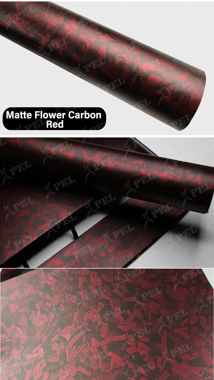 Premium Air Bubble Free Vinyl Wrap Car Carbon Fiber Film 2d 3d