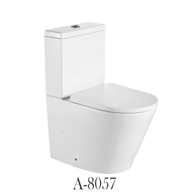 Factory Direct Bathroom WC Rimless Sanitary Ware Back To Wall Ceramic ...