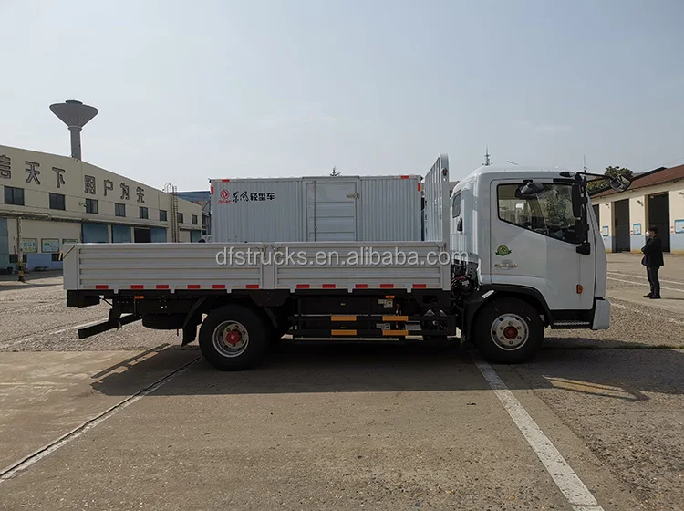 Однорядная кабина DONG FENG 4x2 6 колёс 106 95квтч большой радиус действия электрическая легкая грузовая техника