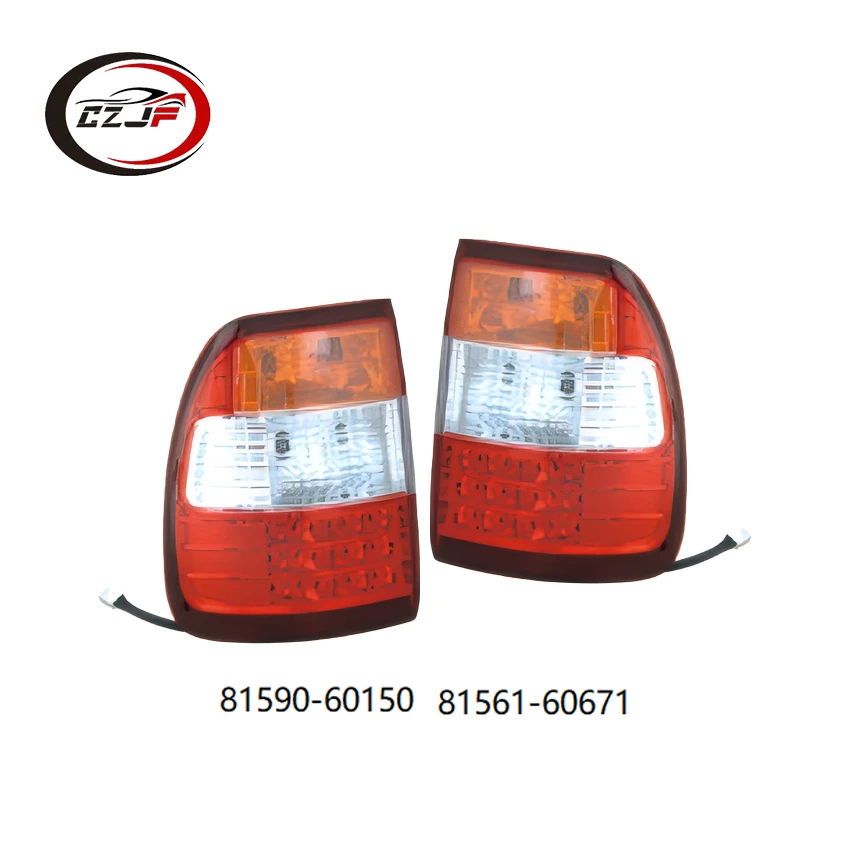 CZJF 81590-60150 81561-60671 Tail Lamp Outer for Toyota LC100