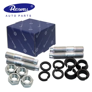 Durable Using Auto Car Hex Lobular Front Steering Knuckle Bolt Stud Set Kit 90126-12005 for Toyota LandCruiser Pickup FZJ7# 2007