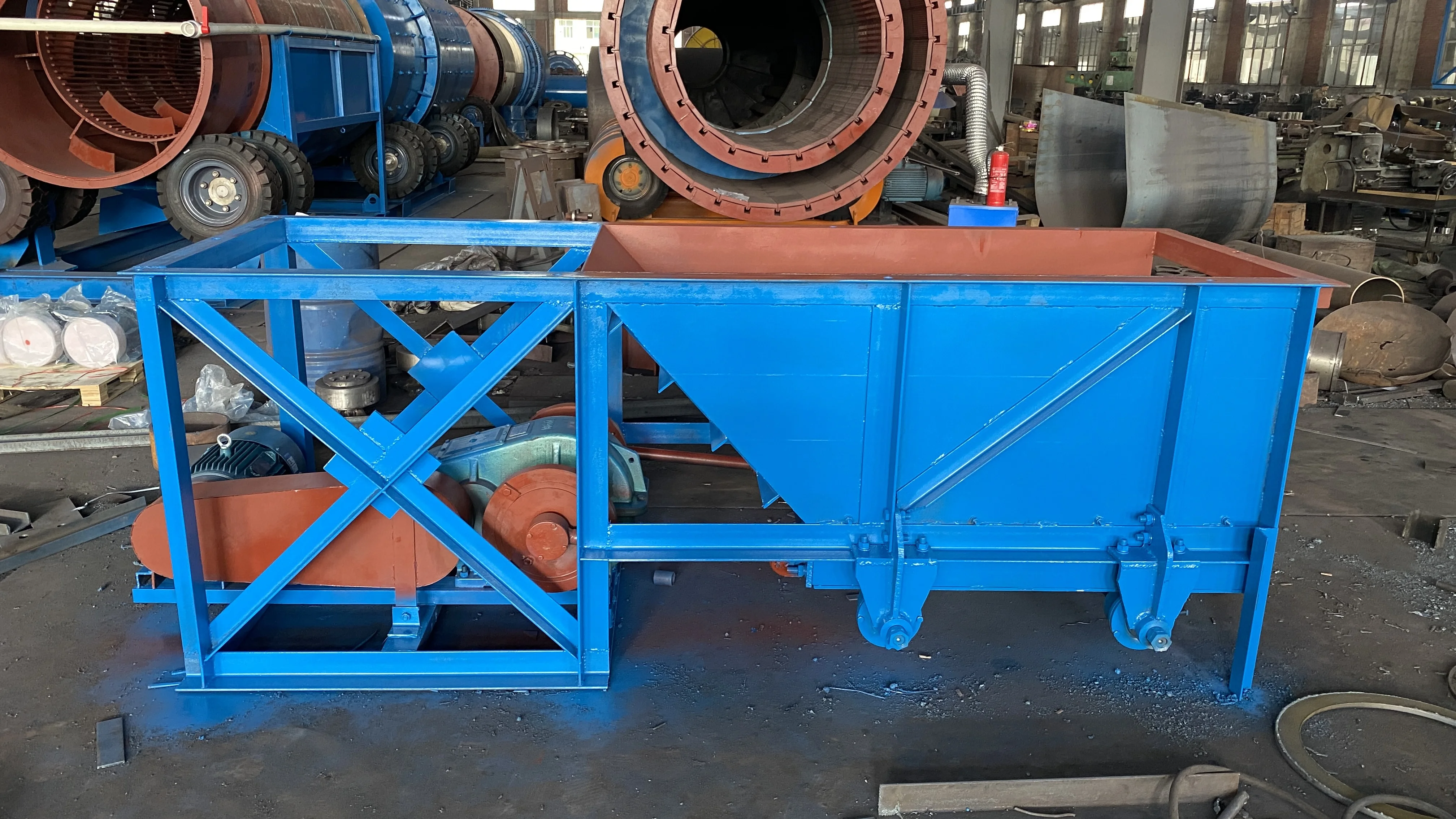 Low Power Consumption Chute Feeder Industrial Mining Machinery ...