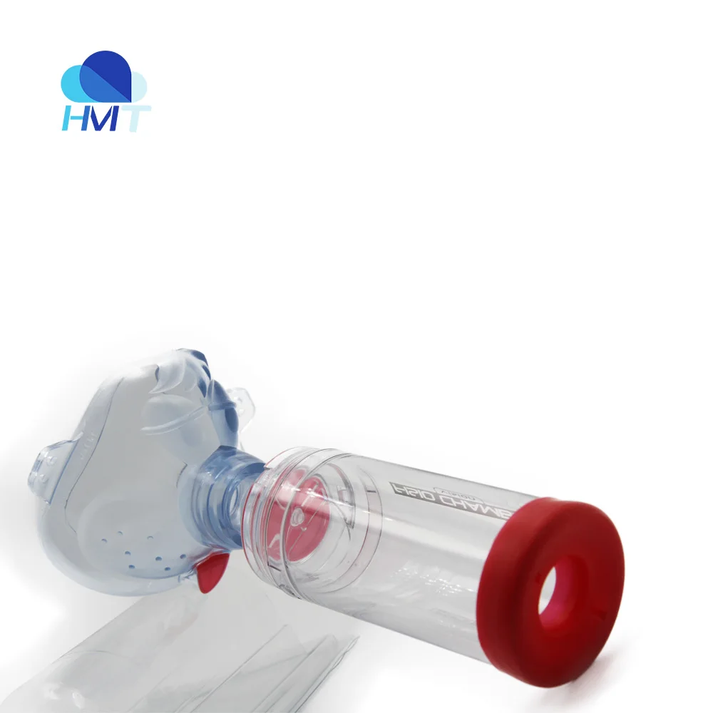 OEM High Quality Inhaler Chamber MDI Spacer Aero Chamber PVC Medical Dose Inhaler