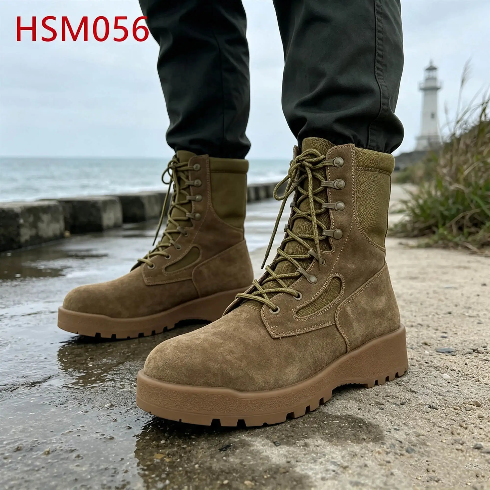 ZYF,Field Operation Five Colors Available Hua Singh Combat Boots Water Repellent Nylon Fabric 8 Inch Retail Marching BootsHSM056