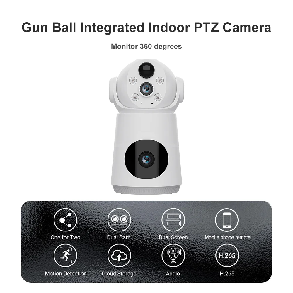 V380 6MP Two Way Audio Ir Mini Cctv Security Camera Baby Wireless Audio Smart Battery CCTV Camera
