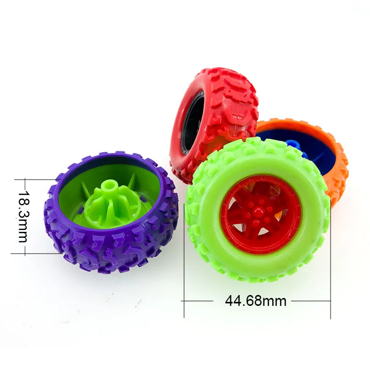 
 Пластиковые колёса для игрушек, 29/36/38/40/45/50/55/60 мм TPR  