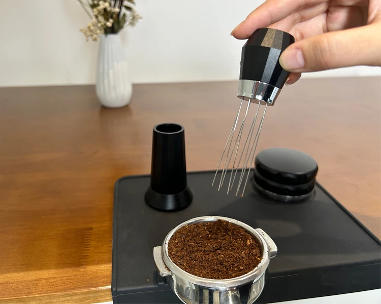 Hot Sell Coffee Tamper Steel Needles Espresso Powder Stirrer