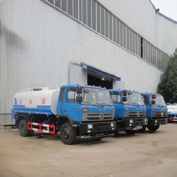 Dongfeng 4x2 5000 Liter Small Water Bowser Truck Sprinkler Tanker Truck