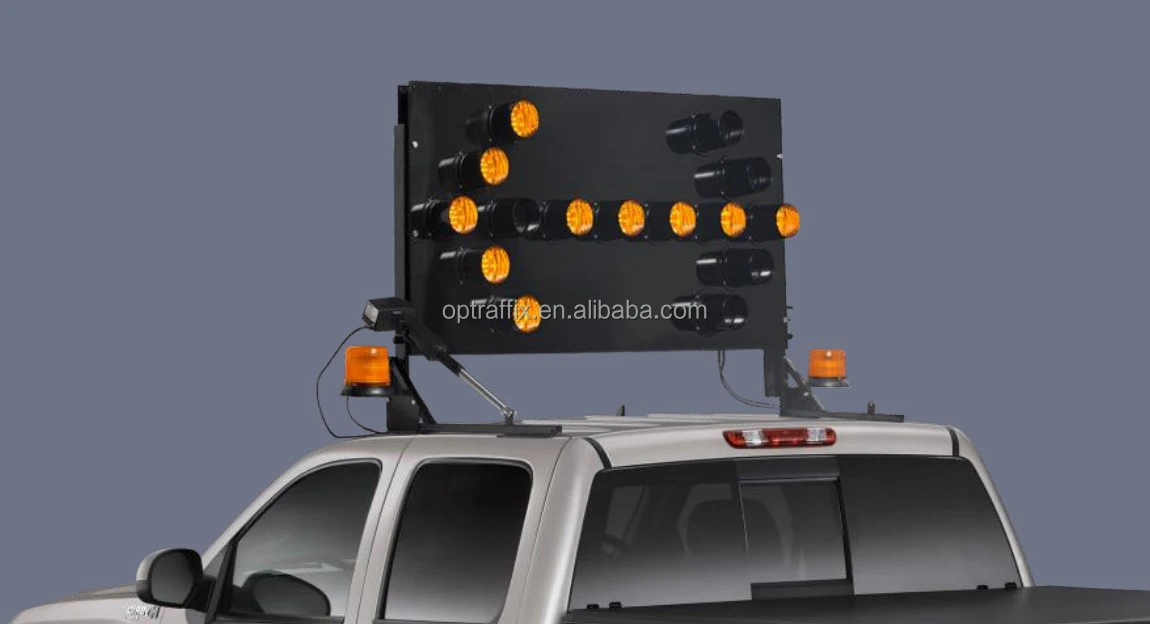 An Vehicle Mounted Traffic Signs Led Flashing Arrow Board Buy Led