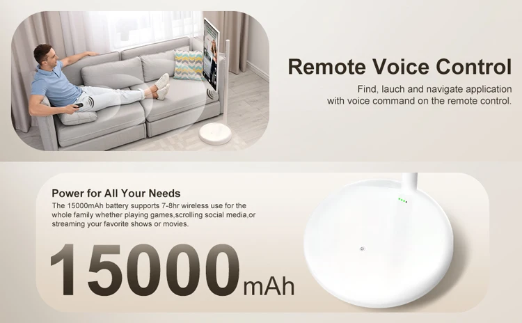 LCD movable screen with battery-C type