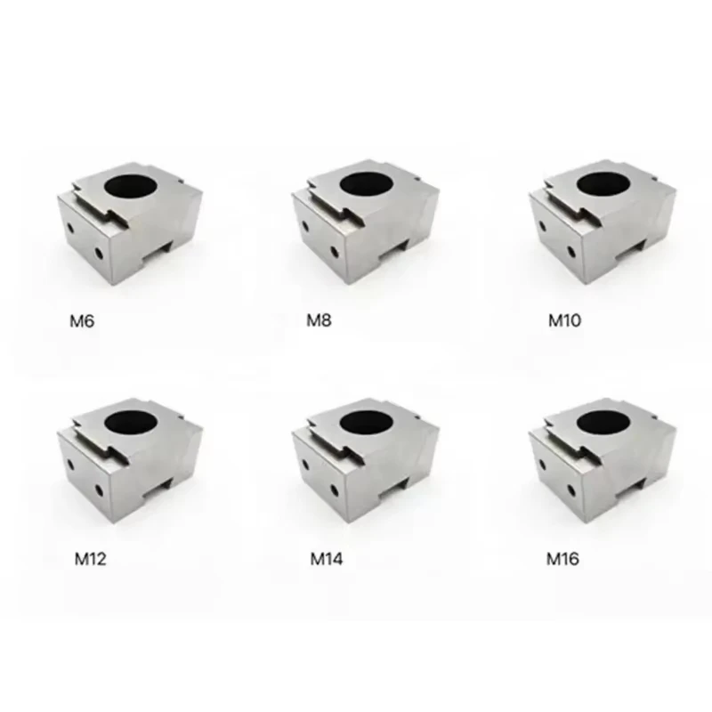 TEBAK New Product Tooth Surface Jaws MINI OK Wedge Clamps Precision Modular Single Vise for CNC Industrial Machining