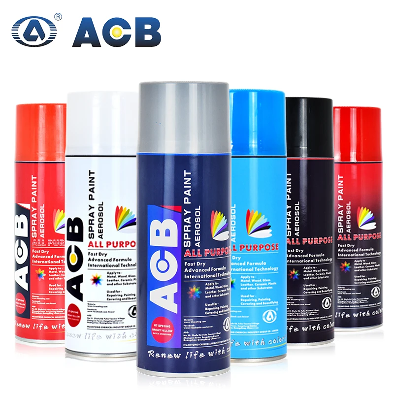 400ml Multi Color Fast Dry Aerosol Colour Acrylic Spray Paint Material in  Aerosol Can Displays - China Spray Paint, Aerosol Spray Paint Raw Materials