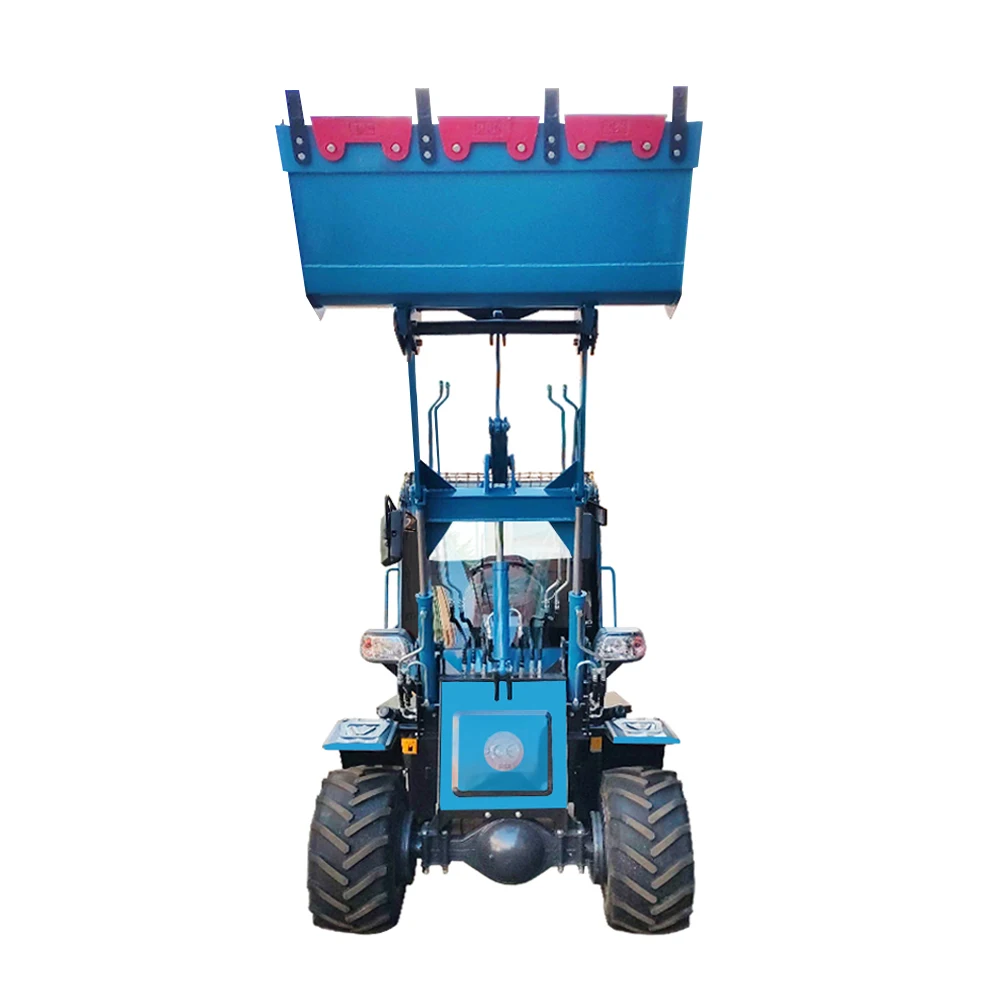 Cheap Price Articulated Mini Loader Tractor Front Loader From China With CE Fork Spare Parts