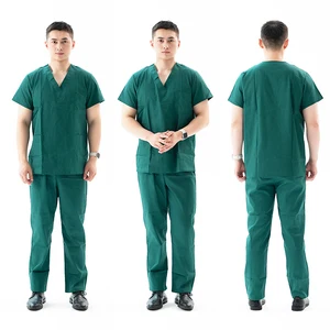Wholesale Custom Doctor Nurse Scrubs Uniform Men Women Hospital Uniforms Medical Scrubs Set