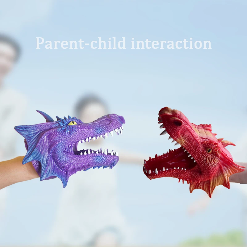 Напрыскивающие игрушки-драконы фабрика высокое качество мягкая резина TPR дракон животное ручная кукольная игрушка