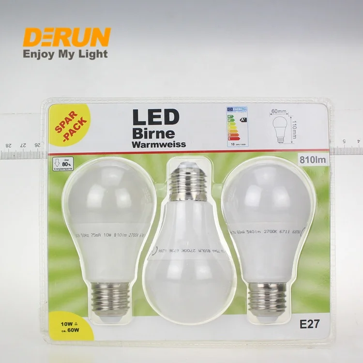 3-Pack 6W LED Vintage Bulbs - 12V/24V Dimmable Warm White E26 Base Clear Glass Filament