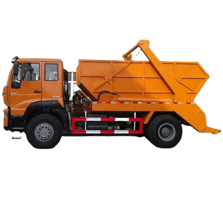 5ton  Swing Arm Skip Loader Garbage Truck Skip Refuse Truck for Sale