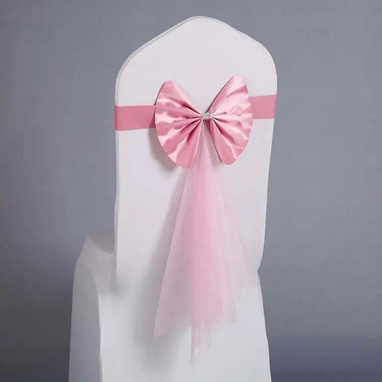 Банты для стульев из органзы